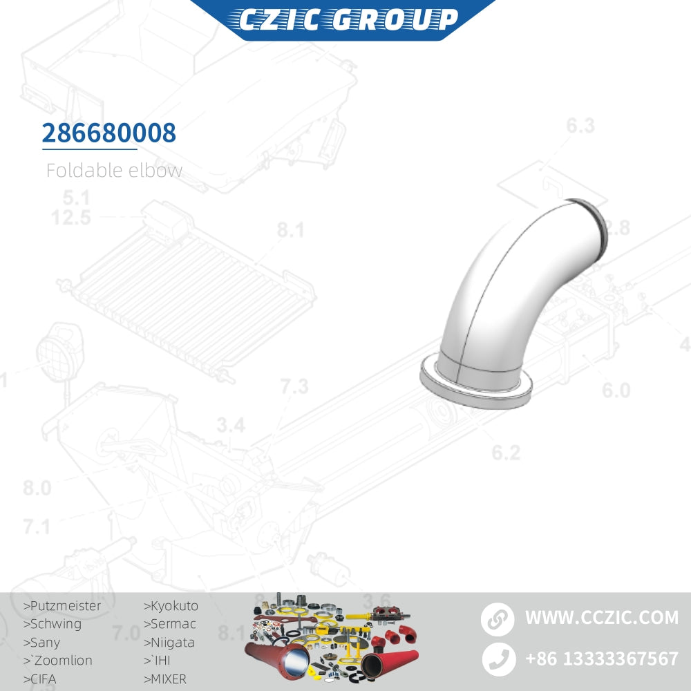 Foldable elbow 286680008