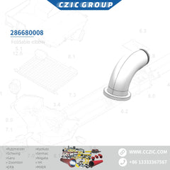 Foldable elbow 286680008