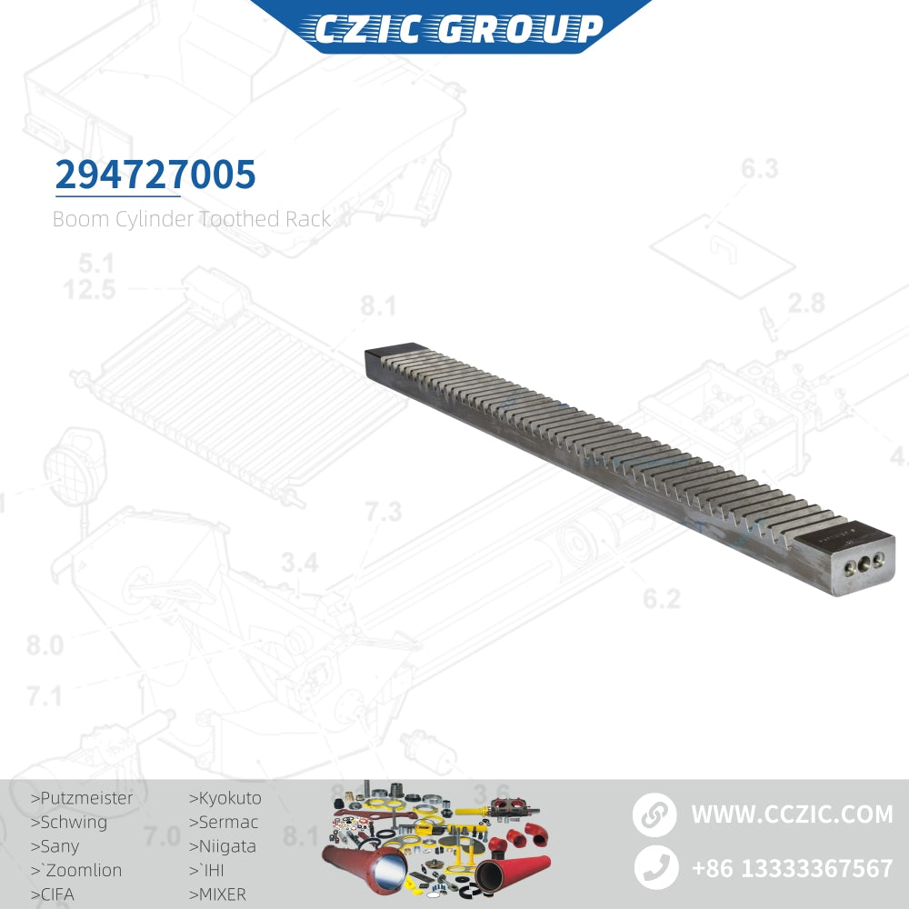 Boom Cylinder Toothed Rack OEM 294727005