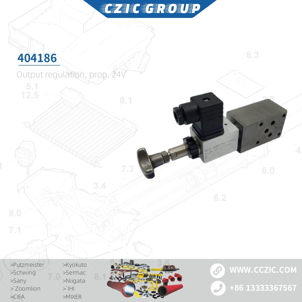 Output regulation,prop.24v OEM 404186