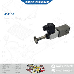 Output regulation,prop.24v OEM 404186