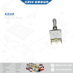 Kippschalter R-0-R OEM 418164