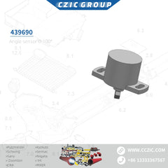 Angle sensor 0-100° 439690