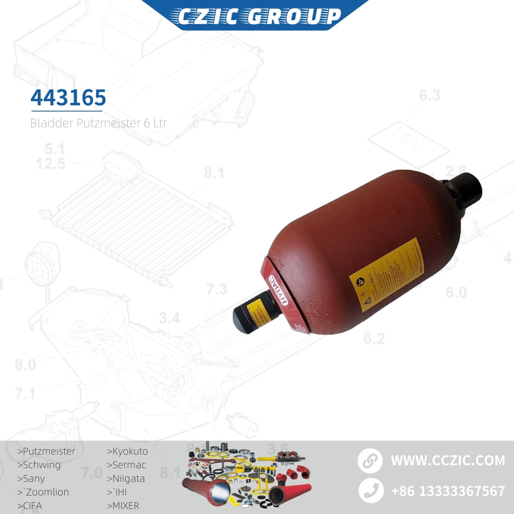 Bladder Putzmeister 6 Ltr OEM # 443165