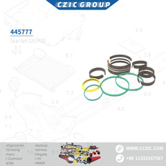 Putzmeister Spare Parts Seal Kits For Boom Hydraulic Cylinder Ø225 / 125 OEM 445777