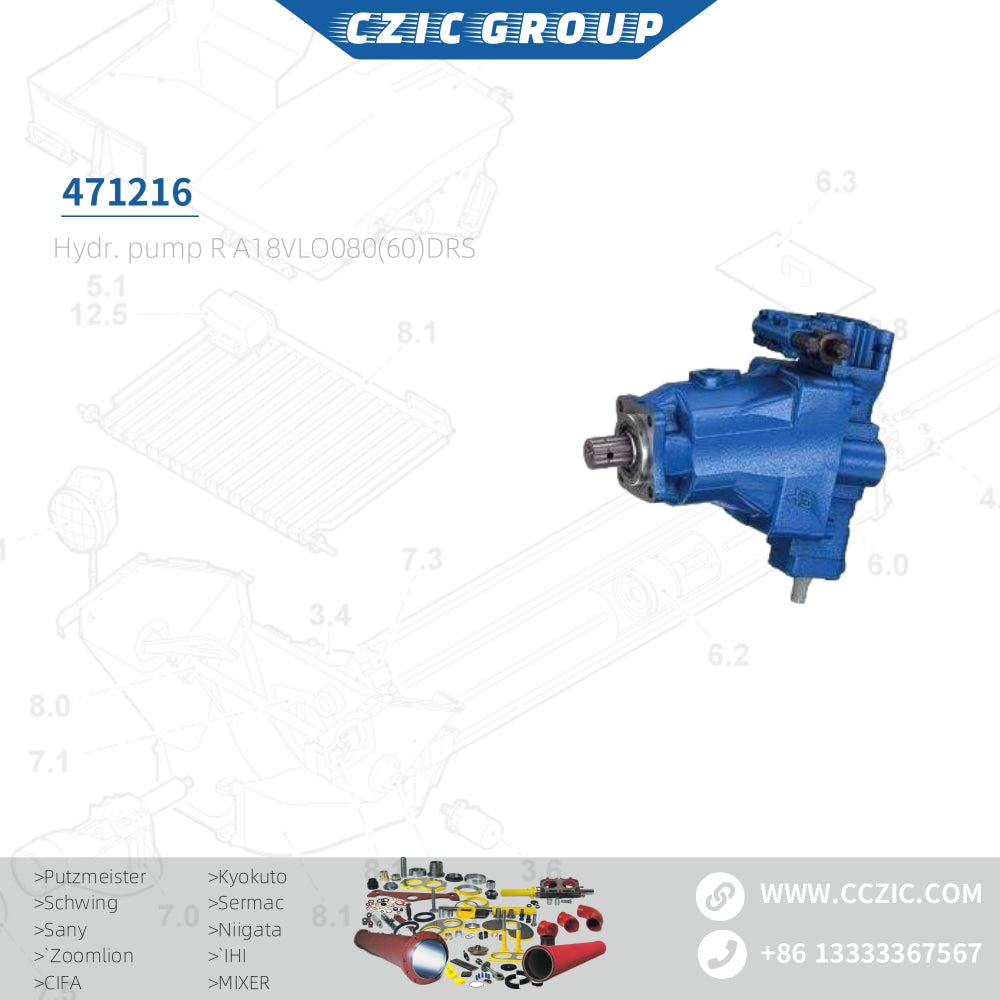 Hydr. pump R A18VLO080DRS 471216