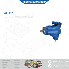 Hydr. pump R A18VLO080DRS 471216
