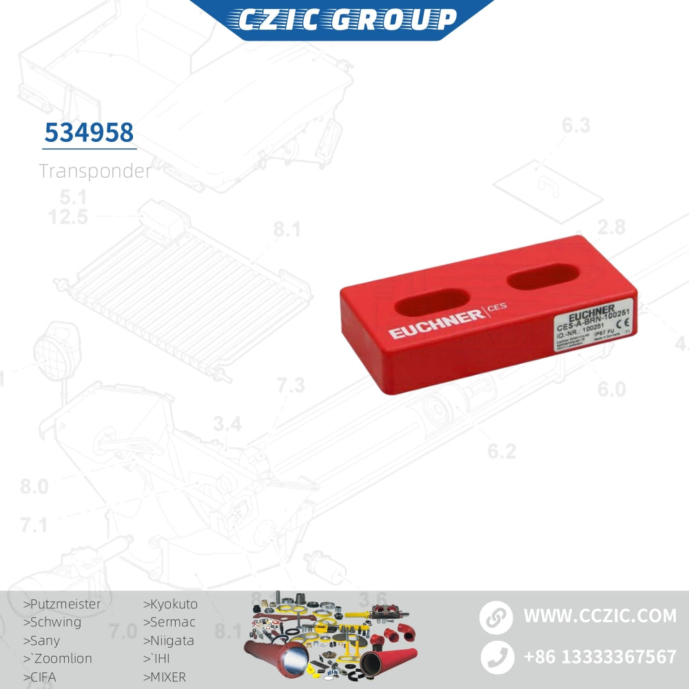 Hopper Grate Switch RFID Actuator,534958